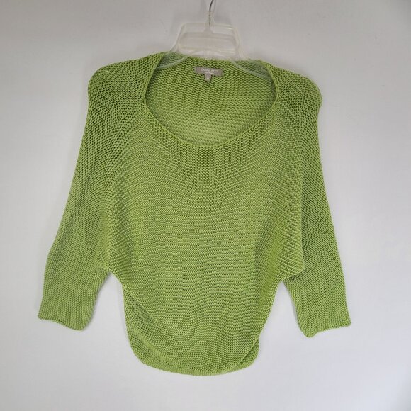 Carina Ricci Women's Long Sleeve Pullover  Knit Top Green Size M - Picture 1 of 6